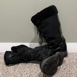 Black Women's Winter Boots